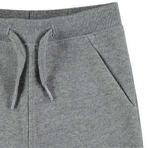 Pantalón de chándal de felpa lisa 