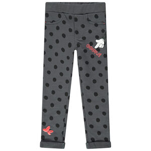 Jegging de felpa slub con lunares estampados y Minnie Disney  Main Jegging de felpa slub con lunares estampados y Minnie Disney