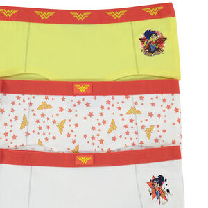 Pack de 3 bóxers de algodón con estampado de Wonder Woman 