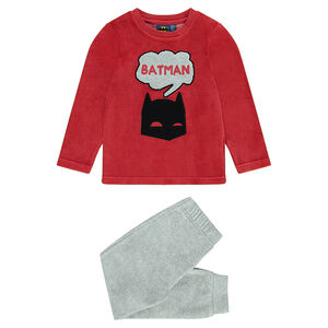 Pijama de terciopelo bicolor BATMAN 