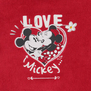 Pijama de terciopelo con estampado de Mickey y Minnie  Main Pijama de terciopelo con estampado de Mickey y Minnie