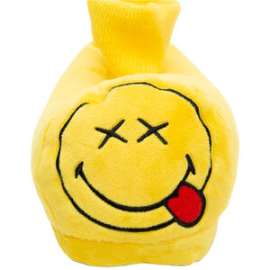 Zapatullas de peluche con Smiley y detalles bordados de la 28 a la 35 