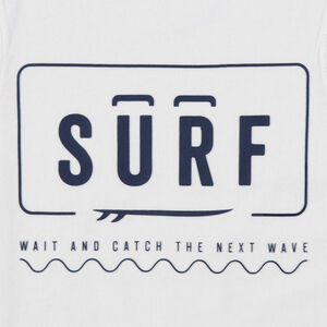 Débardeur en coton bio à inscription printée 