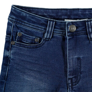 Vaquero efecto usado con bolsillos 