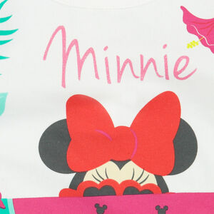 Tee-shirt manches courtes print tropical Disney Minnie 