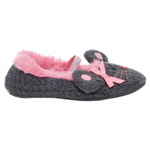 Zapatillas de punto de fantasía con forma de ratón 