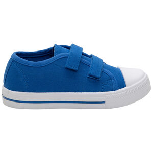 zapatilla  bleues de lona à scratchs du 24 en 35 