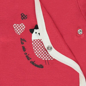 Juego de 3 bodies con estampado de fantasía 