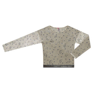 Sudadera de pana de terciopelo con estrellas 