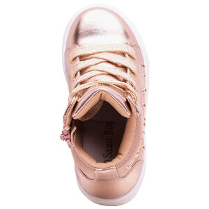 Zapatillas altas con clavos de fantasía  