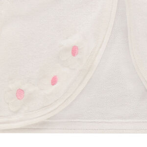 Gilet en tricot fin avec broderies 