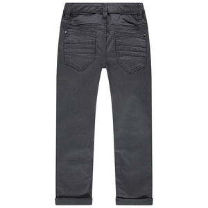Jean slim enduit uni 