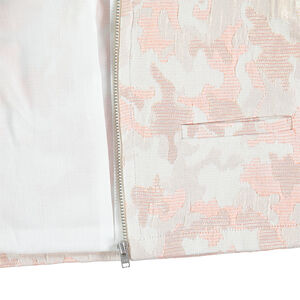 Chaqueta de estilo americana con estampado militar brillante de jacquard 