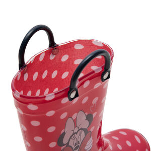 Botas de agua de goma con lunares all-over y estampado Minnie, del 20 al 23  Main Botas de agua de goma con lunares all-over y estampado Minnie, del 20 al 23