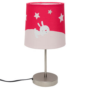 Lámpara de noche con dibujo de conejo 