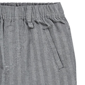 Bermudas de algodón con espiguillas 