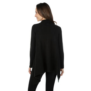 Chaqueta premamá de punto con faldones de fantasía 