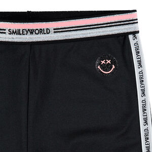 Júnior - Leggings de punto con cintura elástica y bandas estampadas ©Smiley   Main Júnior - Leggings de punto con cintura elástica y bandas estampadas ©Smiley