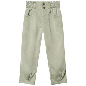 Pantalon en tencel à taille élastiquée  Main Pantalon en tencel à taille élastiquée