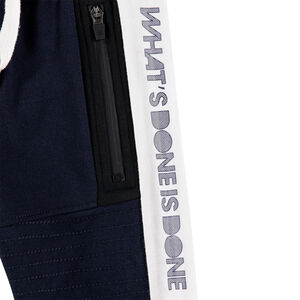 Bermudas de felpa con bolsillos con cremallera 