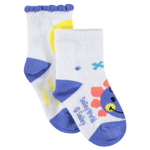 Juego de 2 pares de calcetines variados con estampado ©Smiley 