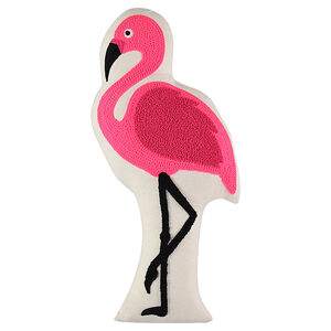 Cojín decorativo flamenco rosa 