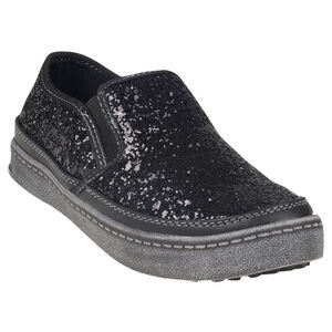 Zapatillas de deporte de caña baja con purpurina 
