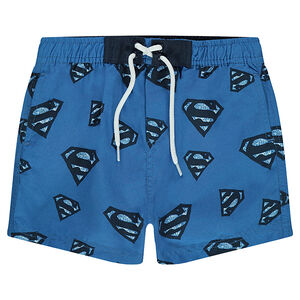 Pantalón corto de baño con logo ©Warner Superman all-over 