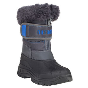 Botas depués de esquiar con cremallera y velcro 