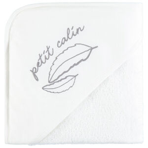 Set de bain à motifs feuilles en coton bio  Main Set de bain à motifs feuilles en coton bio