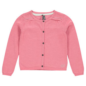 Júnior - Chaqueta lisa de punto slub 