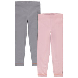 Juego de 2 leggings de punto con dibujo de fantasía estampado  Main Juego de 2 leggings de punto con dibujo de fantasía estampado