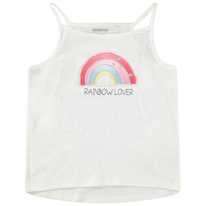 Júnior - Camiseta de punto con arcoíris bordado  Main Júnior - Camiseta de punto con arcoíris bordado