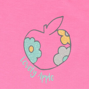 Pijama corto de punto con manzanas estampadas  Main Pijama corto de punto con manzanas estampadas