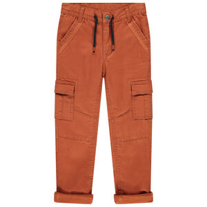 Pantalón cargo con cordones 