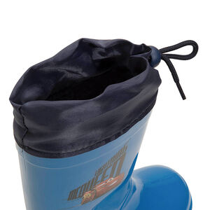 Botines de lluvia con cuello impermeable y estampado de Cars 
