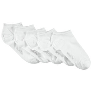 Pack de 5 pares de calcetines cortos lisos.  Main Pack de 5 pares de calcetines cortos lisos.