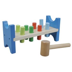 Juego del martillo madera - Multicolor 