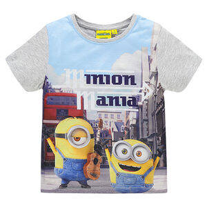Camiseta manga corta con estampado Minion 