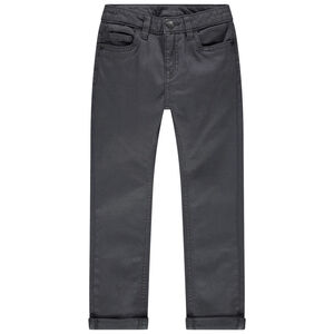 Jean slim enduit uni 
