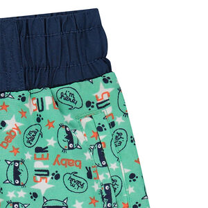 Short de baño con estampado de fantasía "all-over". 