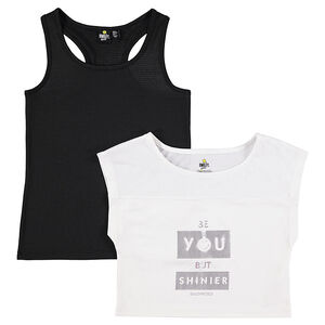 Júnior - Camiseta de manga corta efecto 2 en 1   Main Júnior - Camiseta de manga corta efecto 2 en 1