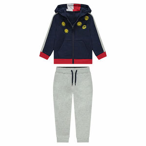 Chándal de felpa con parches ©Smiley 