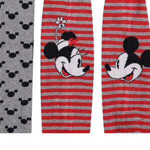 Pack de 2 medias gruesas con dibujo Minnie y Mickey ©Disney 