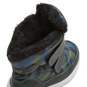 Botas de nieve con estampado gráfico all-over y velcros del 20 al 23 
