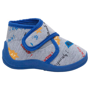 Patucos tipo botines con dibujo de fantasía estampado all over de la 19 a la 25  