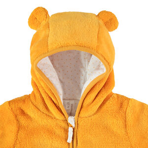 Combi-pilote en sherpa à oreilles en relief 