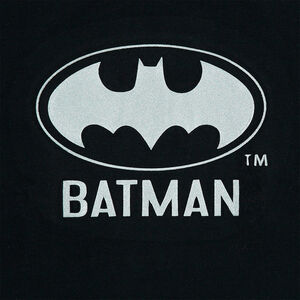 Júnior - Camiseta de manga larga con estampado de logo de  ©Batman 