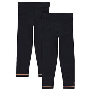 Juego de 2 leggings de punto con dibujo de fantasía estampado  Main Juego de 2 leggings de punto con dibujo de fantasía estampado