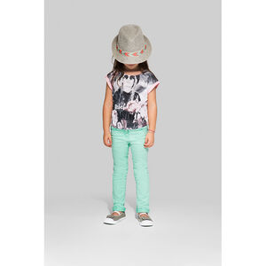 Camiseta manga corta estampado fantasía 